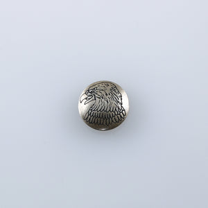 Native American Silver Southwest Button Cover